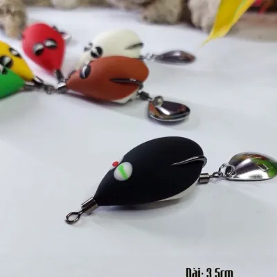 Nhái hơi câu lure F35 lưỡi titann không rỉ làm từ cao su nhập khẩu thái lan chính hãng 100% - Mồi câu F35