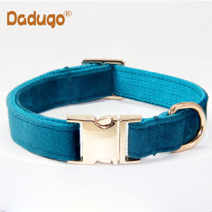 Personalized Engraved Dog Collar Anti-Loss Adjustable Plush Neckband for Small Medium Large Dogs