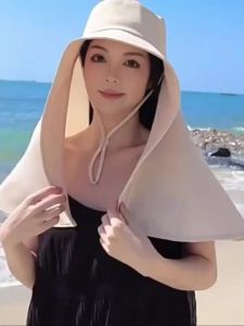 Mũ nón rộng vành lớn chống nắng tia UV bảo vệ mặt cổ cao cấp thời trang vintage Gaucho