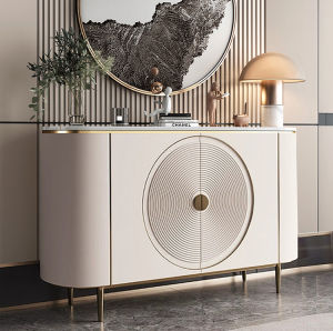 Entrance cabinet wall decorated tea storage cabinet