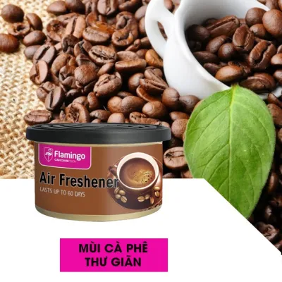 Sáp Thơm hương thiên nhiên Ô Tô Flamingo F102 50g Khử Mùi Xe Hơi Cao Cấp Chính hãng