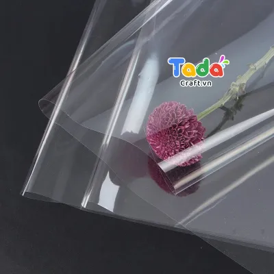 Giấy Bóng Kiếng Trong Gói Hoa Gói Quà Tặng (Khổ 55x55cm)