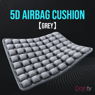 Patented Cushion Seat - Lumbar Butt Support Protector Stress Relief Comfort Airbag Chair Washable Pad Foam for Driving Gaming JFT | Dainty
