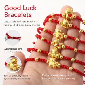 Red Rope Braided Zodiac Year Horse Bracelet/Traditional Fortune Charm/Daily Wear Accessory For Men & Women/Cultural Gift For Birth Year & Festivals
