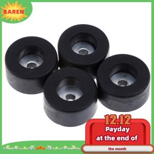BAREN 4Pcs Speaker shockproof feet pad cushion rubber feet damper pad base 38mm x 19mm