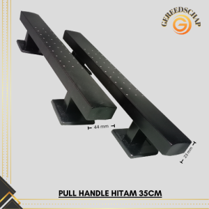 Gagang Pintu Digital Hitam Bintik Tahan Air 35cm untuk Keamanan Rumah