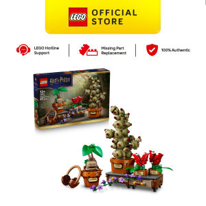 LEGO Harry Potter 76474 Hogwarts Herbology Plants (817 Pieces)