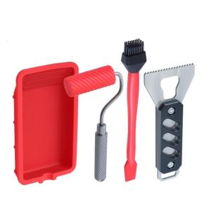 Tay cầm nhôm keo spreaders rắn sửa chữa và chất kết dính hỗ trợ công cụ keo Applicator chế biến gỗ keo Shovel