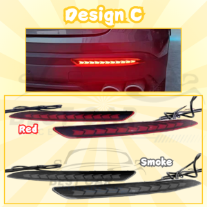 PROTON S70 REAR BUMPER LED REAR REFLECTOR LED (BMW STYLE) 3 Function