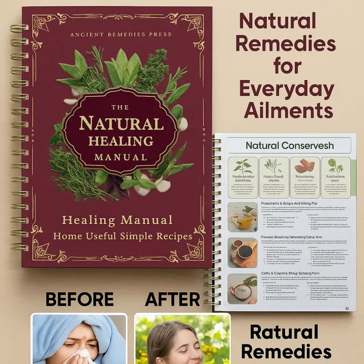 The Natural Healing Handbook– Simple Recipes and Therapies for Every ...