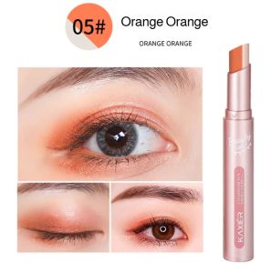 Gradient Two-color Lazy Eye Shadow Stick  Waterproof Sweat-Proof Pearlescent Lazy Eyeshadow Pencil For Beginners