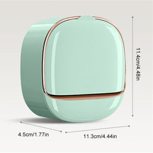 Soap Holder Storage Box Wall Mounted Drain Soap Tray Drawer Soap Dish Punch-Free Bathroom Organizer