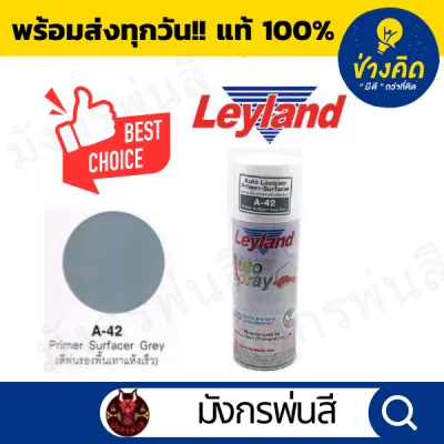 สีสเปรย์ เลย์แลนด์ L-02 Black สีดำเงา