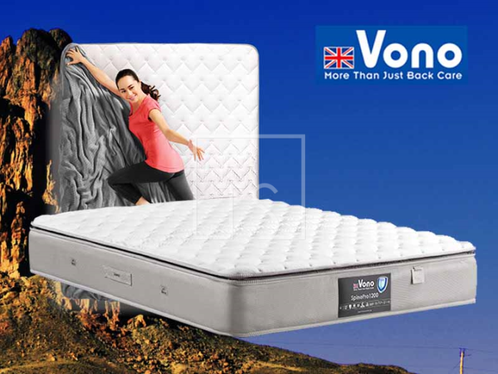 [TECK SENG] VONO SPINEPRO1200 MATTRESS / 1200 INTALOK POCKETED SPRING