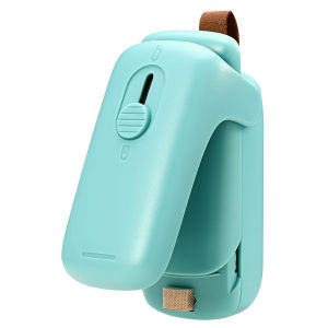 Brifit Mini Sealing Machine 2 in 1 Heat Sealer with Cutter Handheld Bag Heat Vacuum Sealers Portable Sealing Machine for Food Storage and Resealing Snack Bags