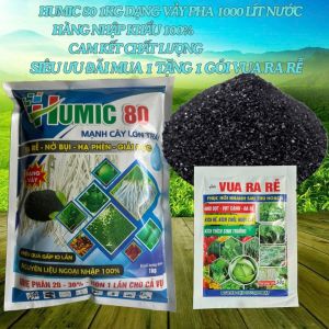 HUMIC 80 1KG DẠNG VẢY PHA 1000 LÍT NƯỚC MUA1TANG1VUARARE HÀNG NHẬP KHẨU 100%CAM KẾT CHẤT LƯỢNG