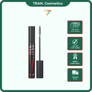 Mascara Clio 002 Clio Kill Lash Mascara Cong Mi Chống Trôi Chải Đều Mi Tơi Sợi Mi Dài Cong Tự Nhiên - TRAN Cosmetics