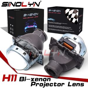 3 Inch Metal Bi-xenon Projector Headlight Lens Koito Use H11 LED/HID/Halogen Lamps For Car Headlight Tuning