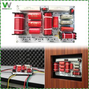 High Mid Low Frequency Speaker Crossover 480W 3-Way Speaker System Audio Crossover 850Hz/5800Hz 4-8 Ohm for Home Stereo