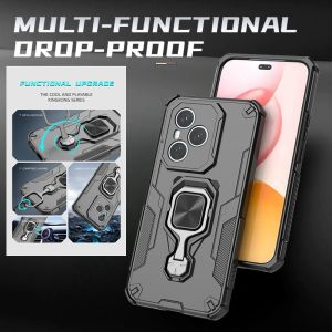Shockproof Magne Case for Honor 400 Lite Honor400 Pro 5G Slide Camera Lens Ring Stand Protect Cover For Honor 400 Pro