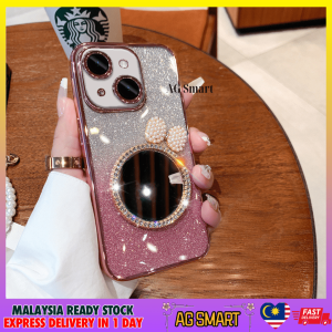 Oppo Reno 5F 10 10 Pro 11 11 Pro 12 12 Pro 13 13F 13 Pro 14 14F 14 Pro bling shining gradient case with ribbon mirror and chain fon sarung