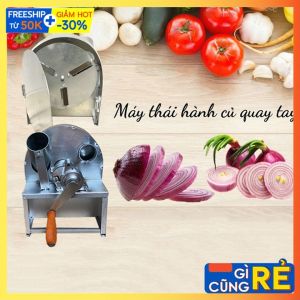 Máy thái hành củ Máy cắt hành tỏi có nắp sau Hàng loại 1