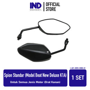Sepion-Spion-Kaca Kiri-Kanan Standar-Standart Set Model Beat New LED Deluxe K1A 2020 Bisa Untuk Semua Motor Kanan Kiri Drat Kanan Beat/Vario/Scoopy/Spacy/Revo/Grand/Supra/GL