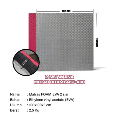 Matras Aimi Taekwondo Puzzle Jumbo – Alas Lantai Evamate EVA I-003