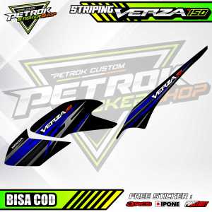 STRIPING VARIASI VERZA 150/ STICKER LIST MOTOR HONDA VERZA 150