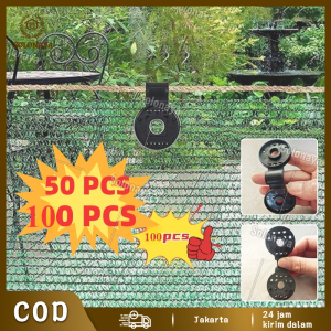 50pcs Klip Jaring Pelindung Matahari Double Fasten Reusable Clip Net /Penjepit Paranet /Klip Net /Jepitan Jaring