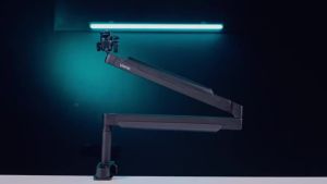 Ulanzi ZJ05 Microphone Boom Arm Mic Holder Desk Table Clamp Stand for Camera