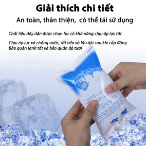 Túi đá khô giữ lạnh gel chườm lạnh bảo quản thực phẩm