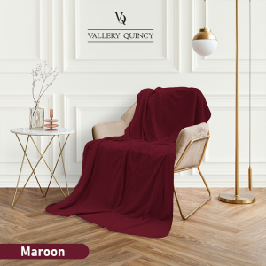 Live Flash Sale - Selimut Bulu Luxury Vallery Quincy 160x200 - Polos Embossed