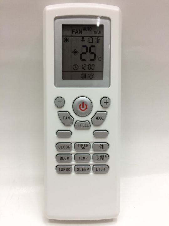 รีโมทแอร์ เทรน Trane รุ่น YT1F [เก็บเงินปลายทางได้] Universal AC Remote ...