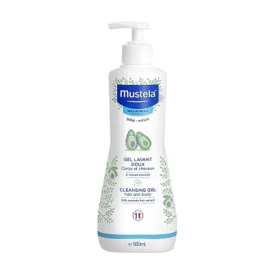【Mustela Bundle Deal】Mustela 500ml Gentle Cleansing Gel for Hair & Body [Normal Skin] [Bath Time] (exp: 10/2028 & beyond)