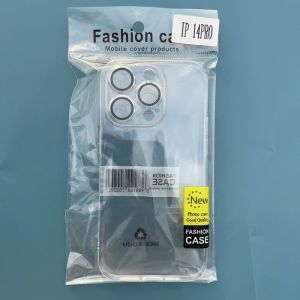 เคส IP สีเหลืองใสพร้อมฟิล์มเลนส์สำหรับ IP ฝาครอบ PC กันกระแทก