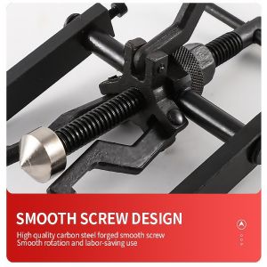 Durable 3 Jaw Bearing Puller 40x80mm Heavy Duty for Automotive & Motorcycle Use