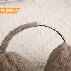 【PCWFKef】 Xách tay gấp mùa đông ấm áp earmuffs thời trang màu rắn earflap ngoài trời lạnh bảo vệ mềm sang trọng Tai ấm hơn