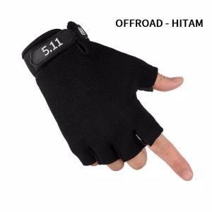 SARUNG TANGAN MOTOR PRIA DEWASA MOTIF ARMY SETENGAH JARI GLOVES Tactical ANTI SLIP KOREA IMPORT Z22
