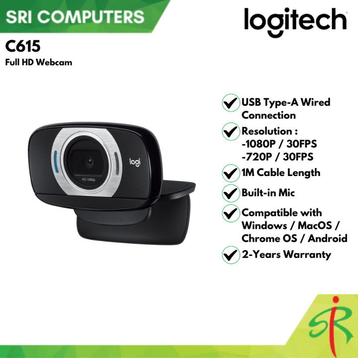 Webcam fashion logitech c615