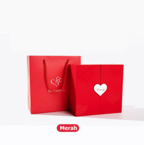 SWEETHOME kotak perhiasan bunga kalung cincin gelang anniversary/ birthday/ wedding /lamaran /valentine