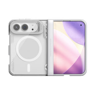 NILLKIN Magnetic Case For iPhone Duo Fold Lens kickstand bracket Anti‑Yellowing Shockproof CA4021