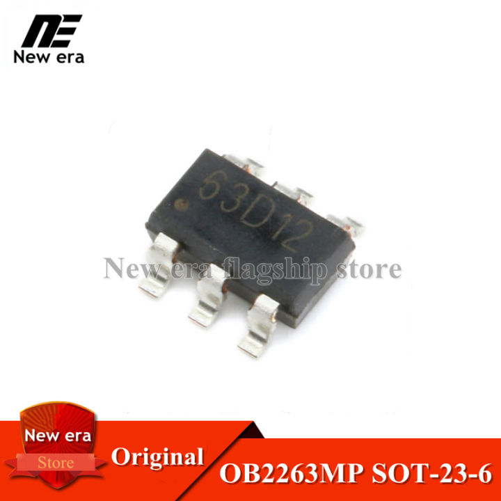 20Pcs Original OB2263MP SOT-23-6 OB2263ซิลค์สกรีน: 63 *** SOT23-6 Power ...