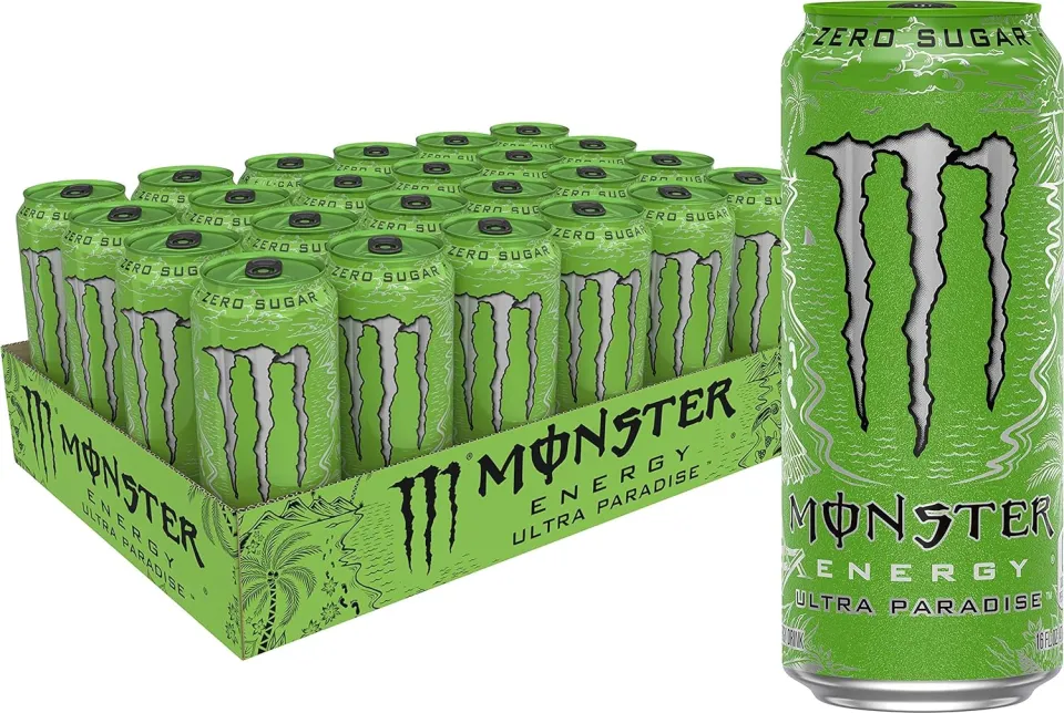24x355ml Monster Energy Ultra Paradise Zero Sugar Energy Drink