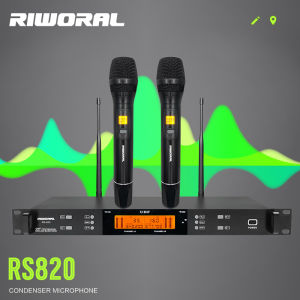 Versatile Microphone Set for Meetings & Karaoke: Dual UHF Handheld Microphones