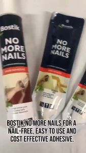 PER CARTON Bostik No More Nails Multipurpose Grab Adhesive  – High Initial Grab for Quick Result