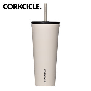 Corkcicle Cold Cup 24oz - Insulated Tumbler with Straw