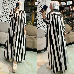 Gamis SALUR Lurik belah