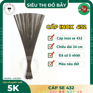 Cáp 432 xử lí nhiệt làm giò bẫy giò gà
