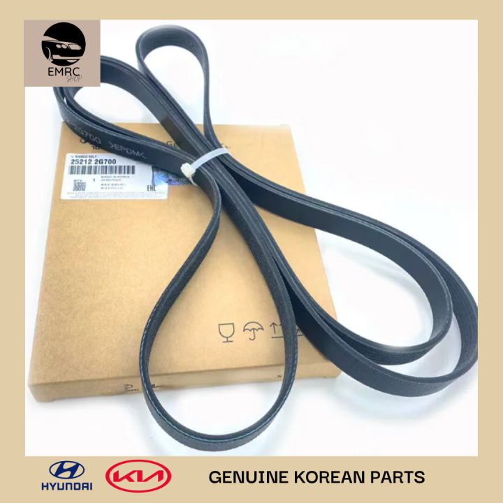 V-RIBBED BELT 6PK 2552 FOR HYUNDAI SONATA T UCSON KIA OPRIMA SPORTAGE ...
